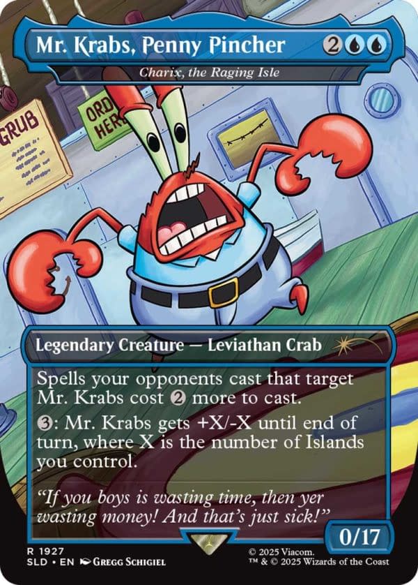 Magic: The Gathering's Secret Lair Launches a SpongeBob Collection