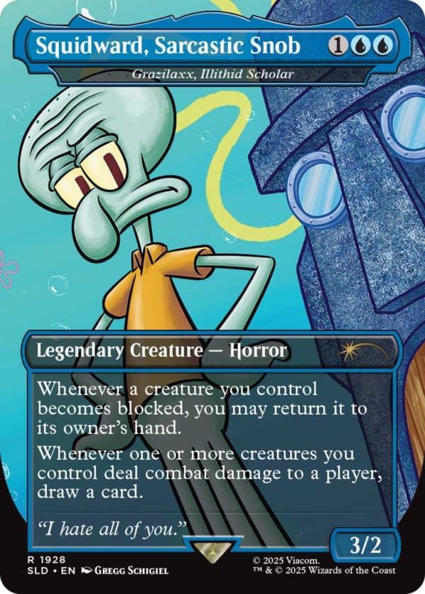 Magic: The Gathering's Secret Lair Launches a SpongeBob Collection