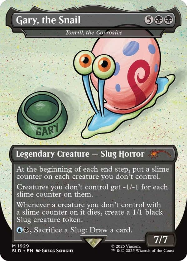 Magic: The Gathering's Secret Lair Launches a SpongeBob Collection