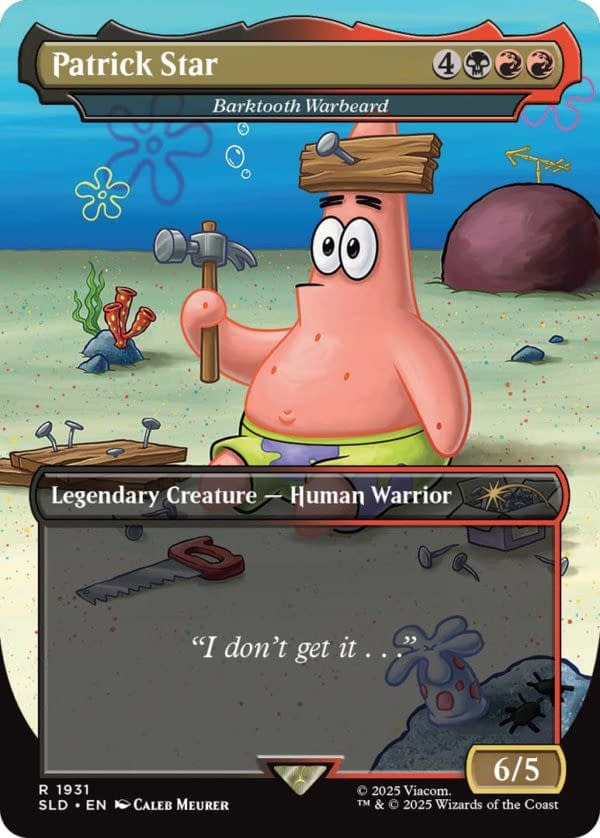 Magic: The Gathering's Secret Lair Launches a SpongeBob Collection