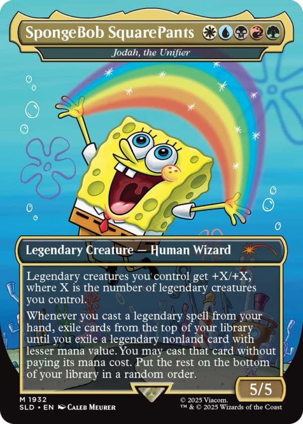 Magic: The Gathering's Secret Lair Launches a SpongeBob Collection