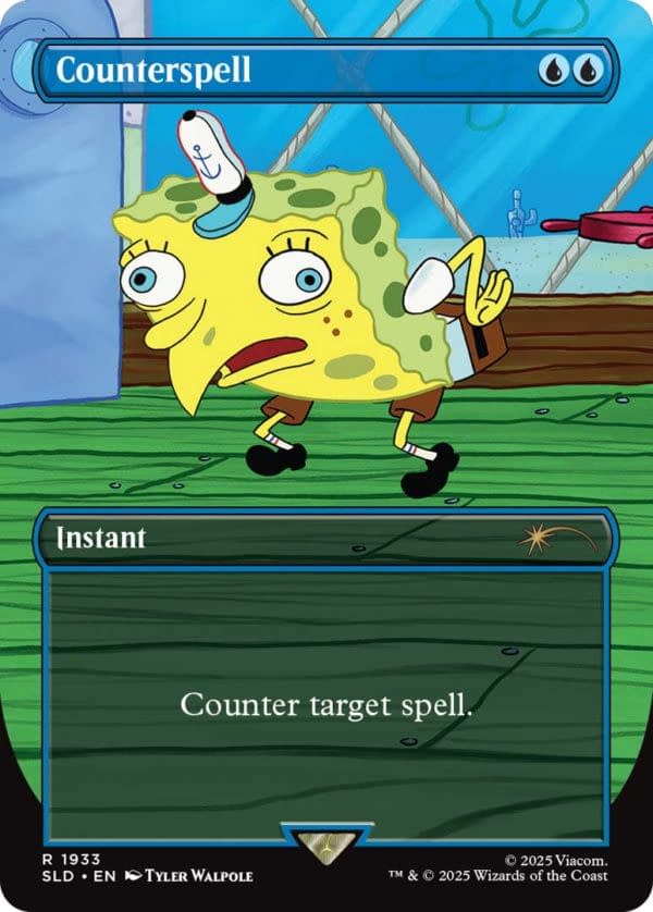 Magic: The Gathering's Secret Lair Launches a SpongeBob Collection