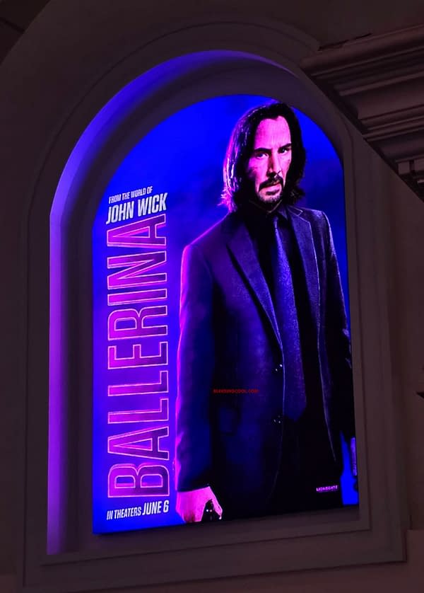 Ballerina: John Wick Spinoff Character Posters On Display At CinemaCon