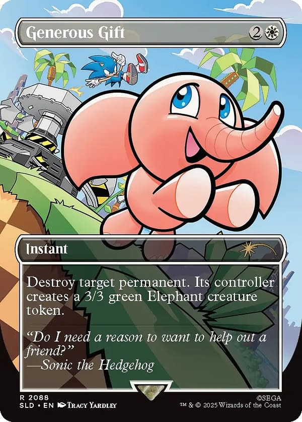 Magic: The Gathering Unveils Sonic The Hedgehog Secret Drop