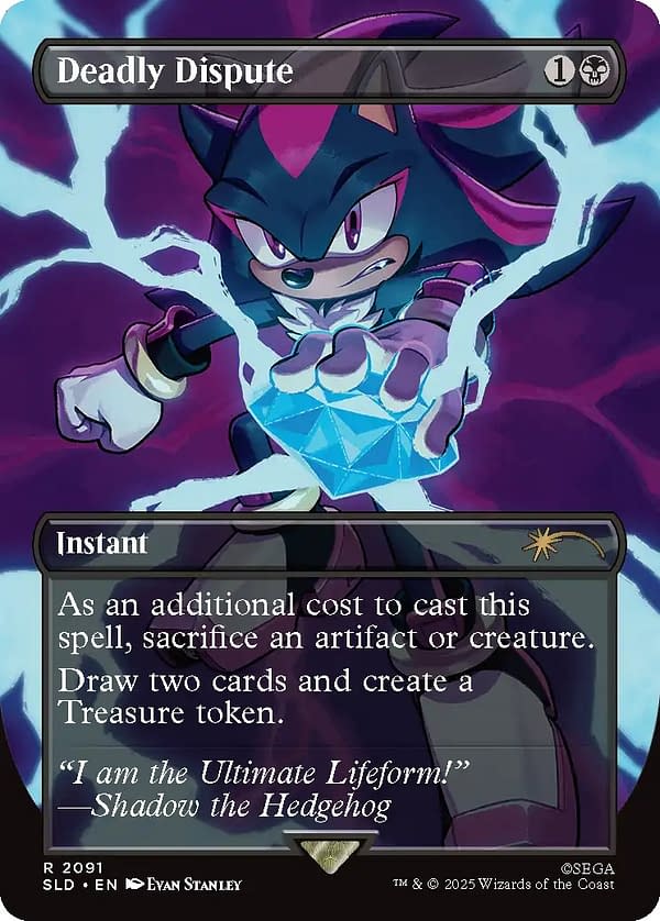 Magic: The Gathering Unveils Sonic The Hedgehog Secret Drop