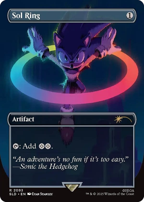 Magic: The Gathering Unveils Sonic The Hedgehog Secret Drop