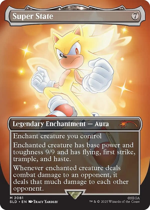 Magic: The Gathering Unveils Sonic The Hedgehog Secret Drop