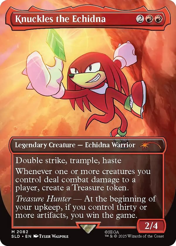 Magic: The Gathering Unveils Sonic The Hedgehog Secret Drop