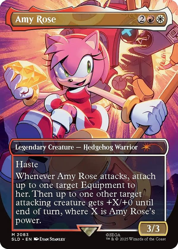Magic: The Gathering Unveils Sonic The Hedgehog Secret Drop