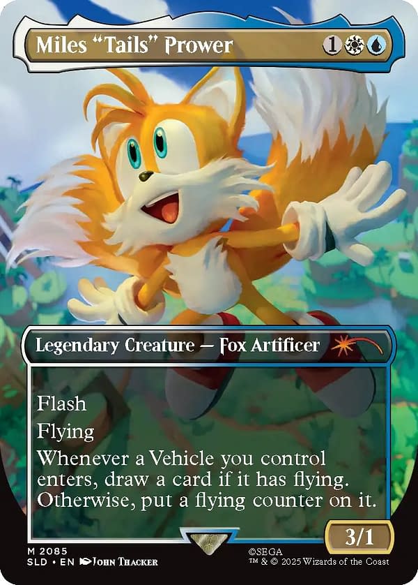 Magic: The Gathering Unveils Sonic The Hedgehog Secret Drop