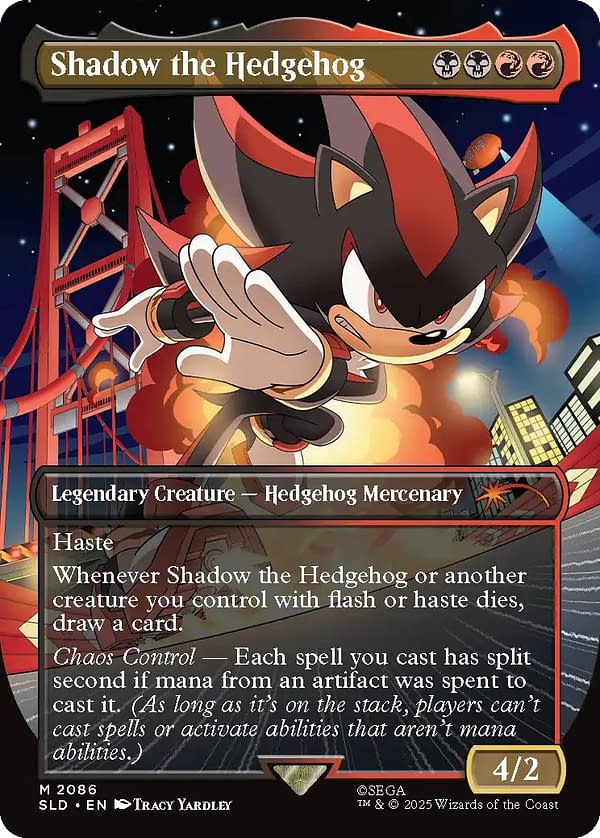 Magic: The Gathering Unveils Sonic The Hedgehog Secret Drop