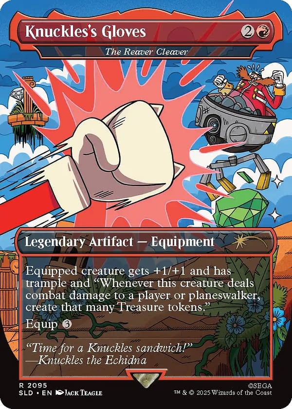 Magic: The Gathering Unveils Sonic The Hedgehog Secret Drop