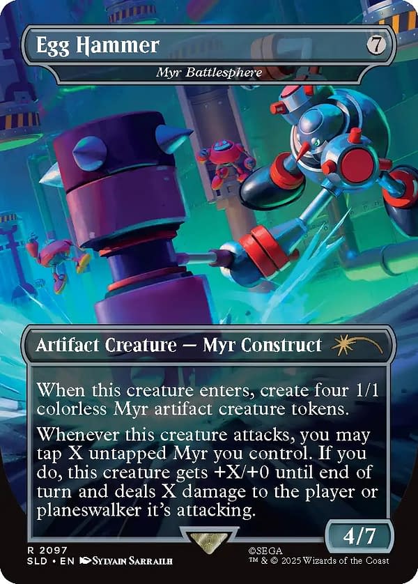 Magic: The Gathering Unveils Sonic The Hedgehog Secret Drop