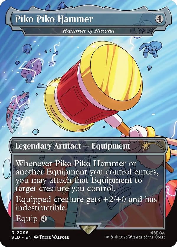Magic: The Gathering Unveils Sonic The Hedgehog Secret Drop