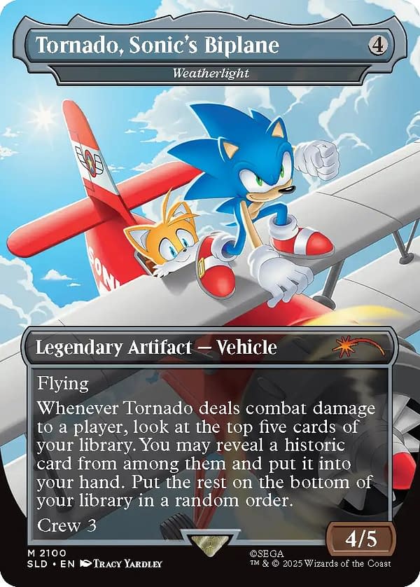 Magic: The Gathering Unveils Sonic The Hedgehog Secret Drop