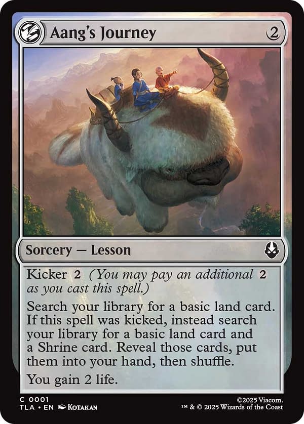 Magic: The Gathering Reveals More For Avatar: The Last Airbender Set