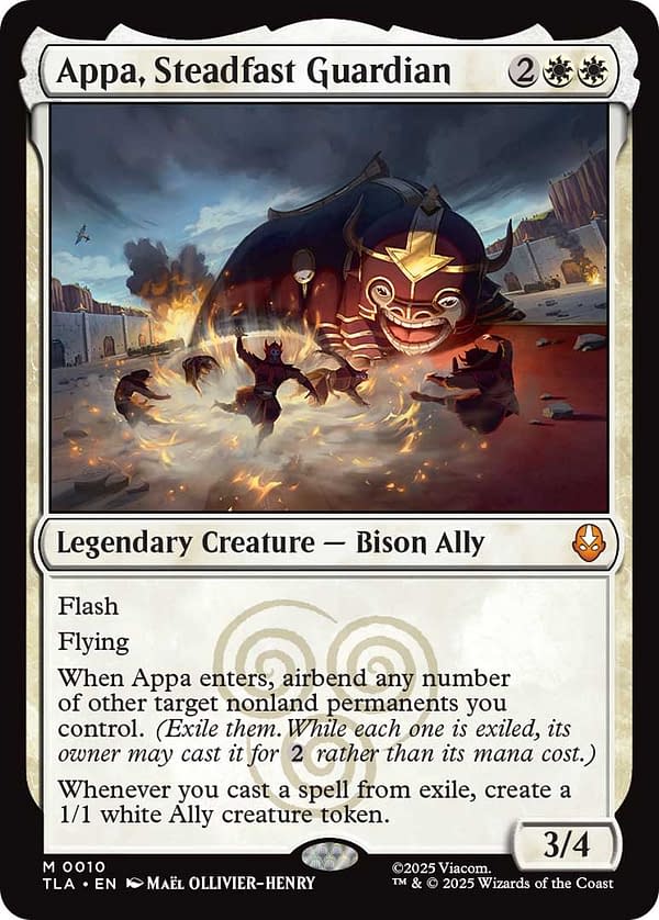 Magic: The Gathering Reveals More For Avatar: The Last Airbender Set