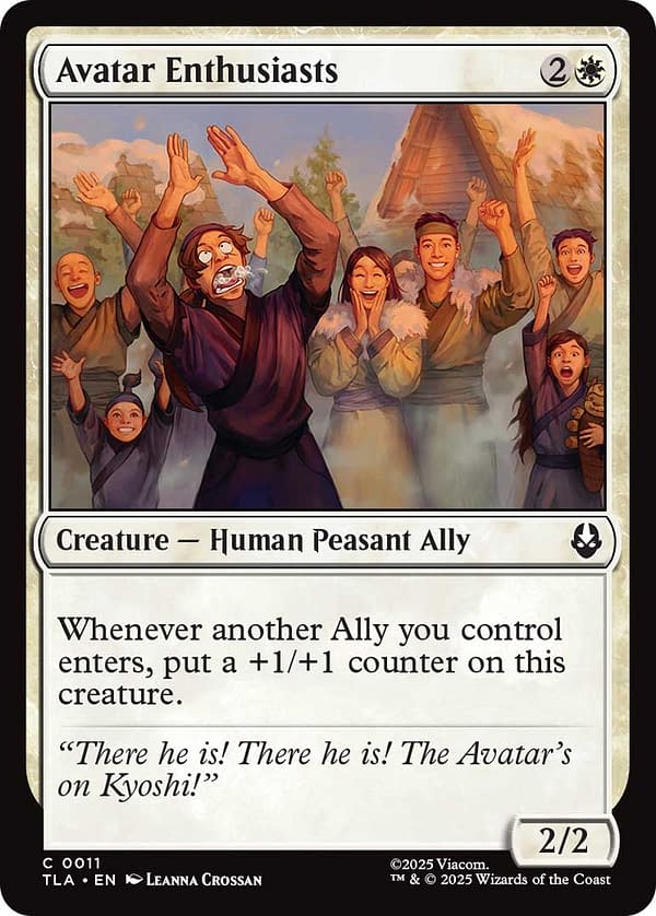 Magic: The Gathering Reveals More For Avatar: The Last Airbender Set