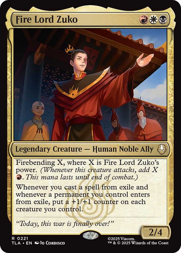 Magic: The Gathering Reveals More For Avatar: The Last Airbender Set
