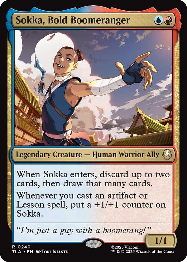 Magic: The Gathering Reveals More For Avatar: The Last Airbender Set