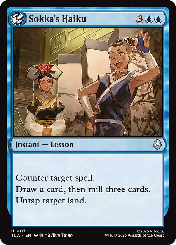 Magic: The Gathering Reveals More For Avatar: The Last Airbender Set
