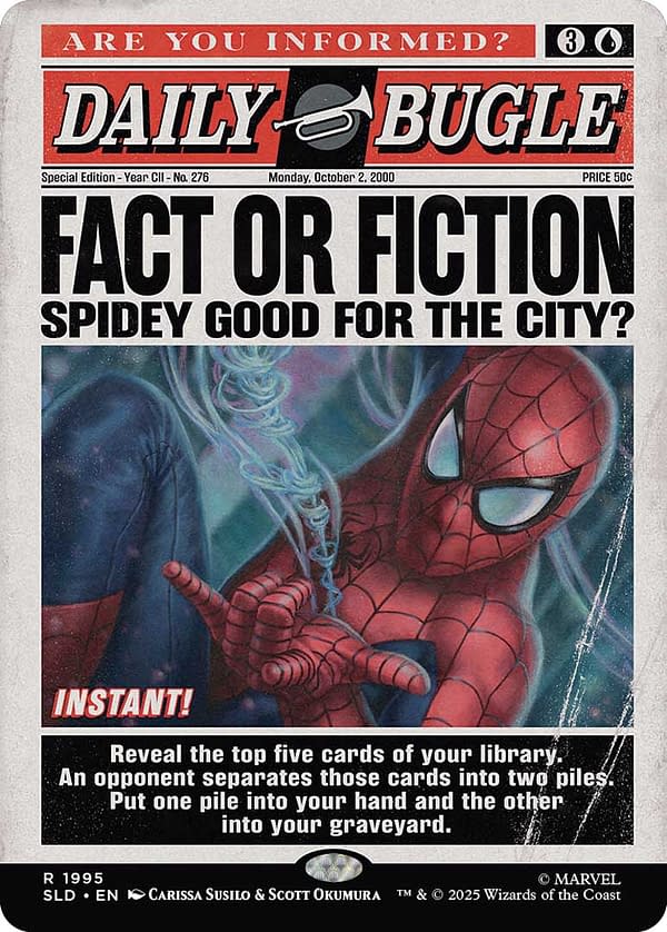 Magic: The Gathering Reveals Marvel's Spider-Man Secret Drop Sets