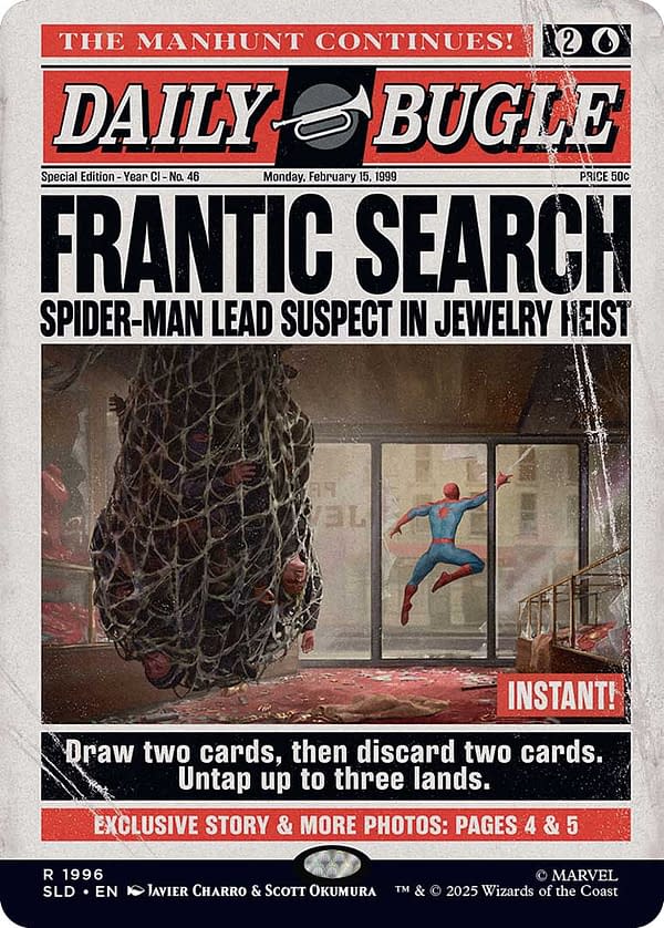 Magic: The Gathering Reveals Marvel's Spider-Man Secret Drop Sets