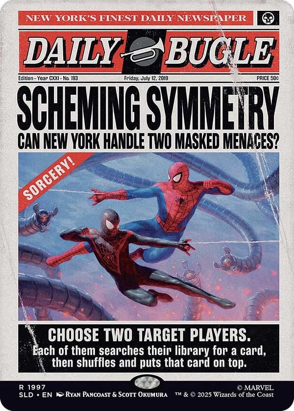 Magic: The Gathering Reveals Marvel's Spider-Man Secret Drop Sets