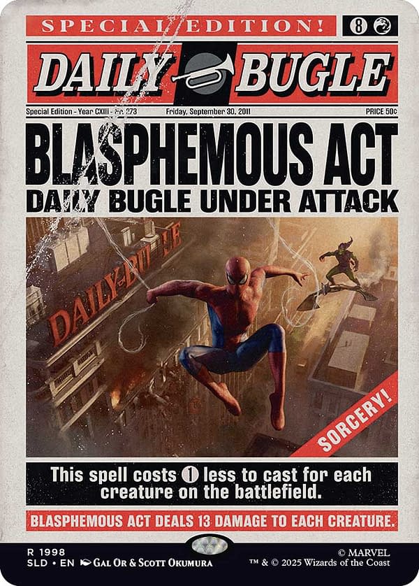 Magic: The Gathering Reveals Marvel's Spider-Man Secret Drop Sets