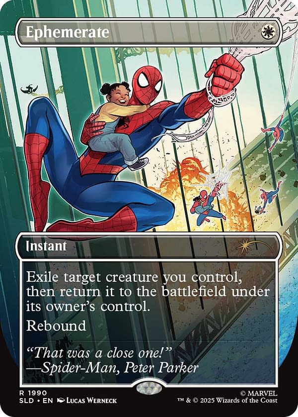Magic: The Gathering Reveals Marvel's Spider-Man Secret Drop Sets