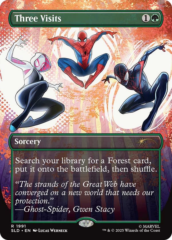 Magic: The Gathering Reveals Marvel's Spider-Man Secret Drop Sets