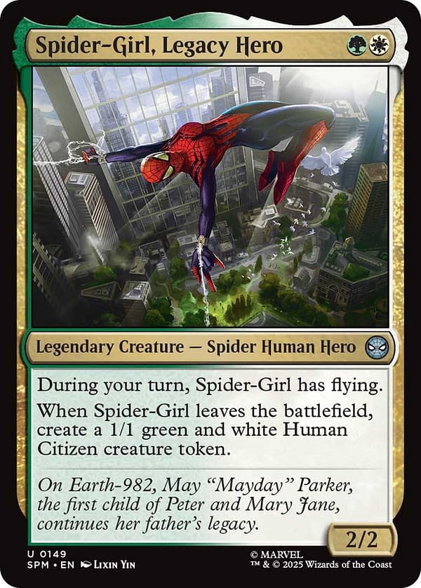 Exclusive: Three More Magic: The Gathering Spider-Man Cards Revealed