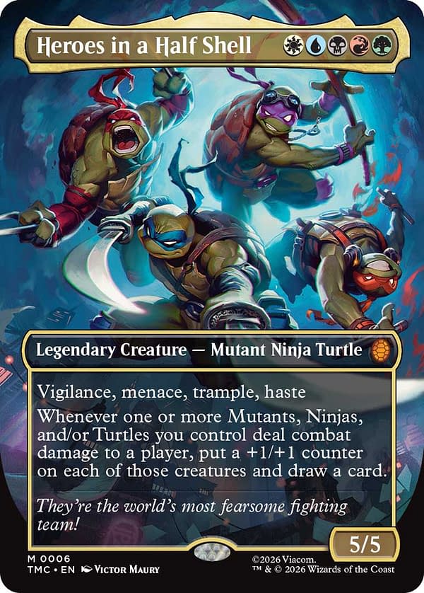 Magic: The Gathering x TMNT Set Revealed at NYCC 2025