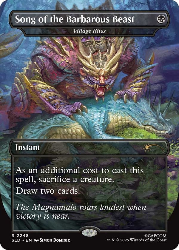 Magic: The Gathering Reveals Secret Lair x Monster Huunter Superdrop