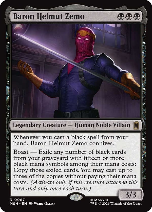 Magic: The Gathering Previews New Marvel Super Heroes Collab