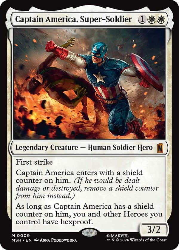 Magic: The Gathering Previews New Marvel Super Heroes Collab