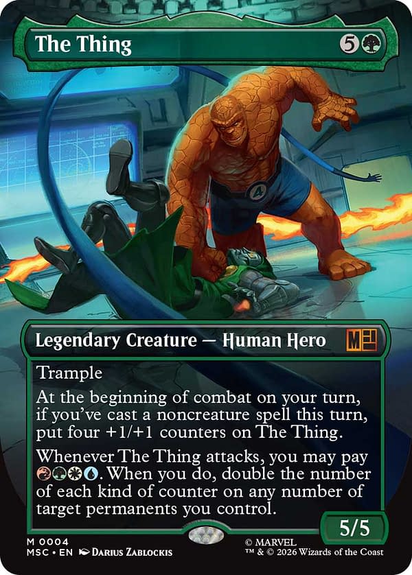 Magic: The Gathering Previews New Marvel Super Heroes Collab