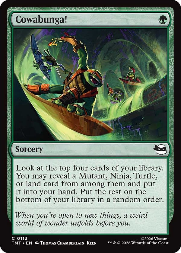 Magic: The Gathering Unveils More Teenage Mutant Ninja Turtles Cards