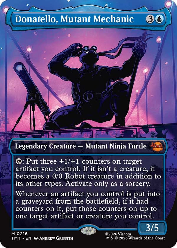 Magic: The Gathering Unveils More Teenage Mutant Ninja Turtles Cards