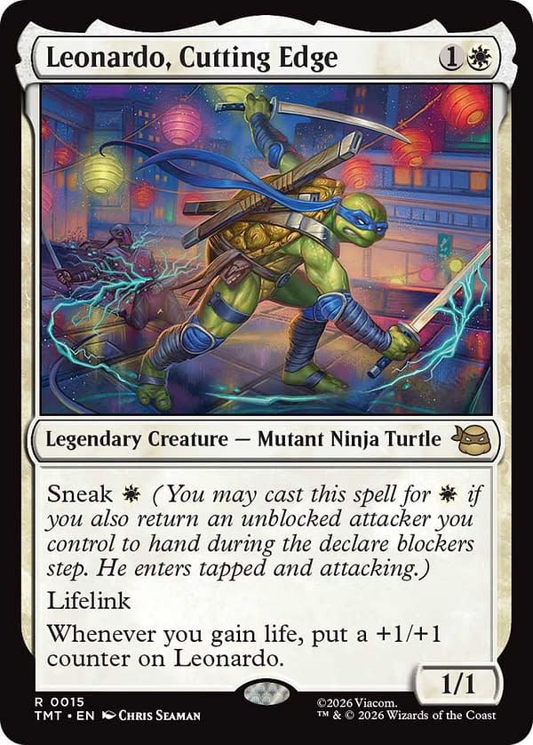 Magic: The Gathering Unveils More Teenage Mutant Ninja Turtles Cards