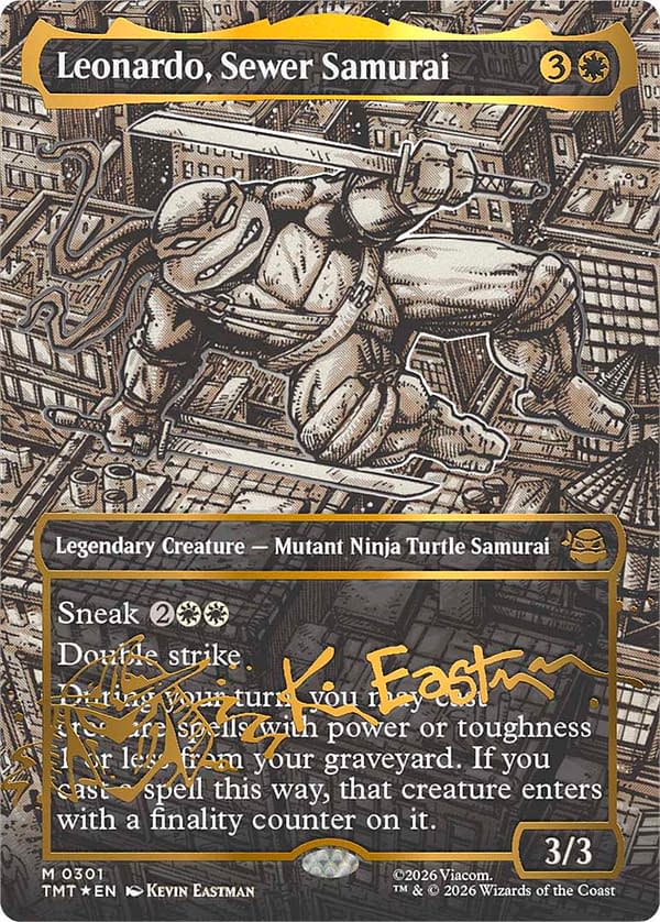 Magic: The Gathering Unveils More Teenage Mutant Ninja Turtles Cards