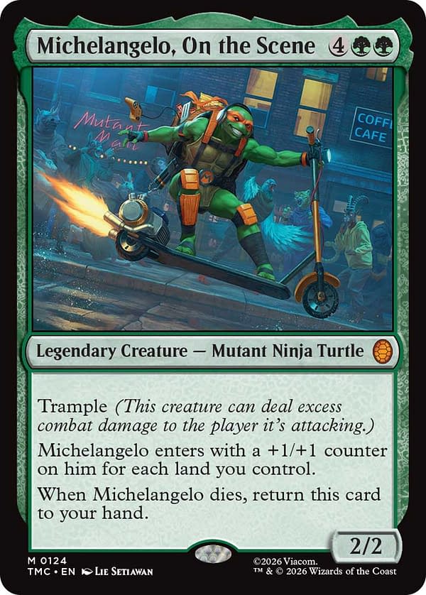 Magic: The Gathering Unveils More Teenage Mutant Ninja Turtles Cards