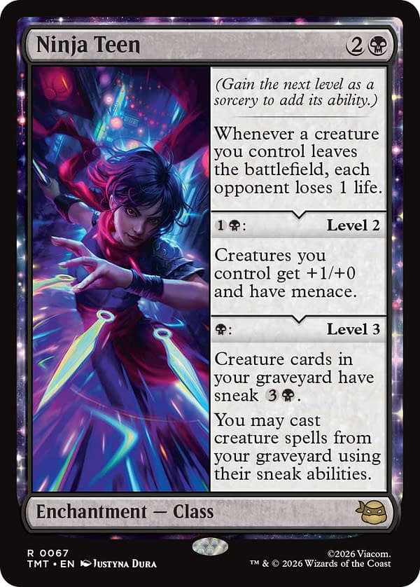 Magic: The Gathering Unveils More Teenage Mutant Ninja Turtles Cards