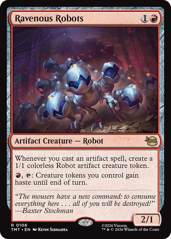 Magic: The Gathering Unveils More Teenage Mutant Ninja Turtles Cards