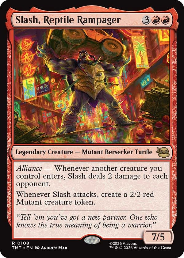 Magic: The Gathering Unveils More Teenage Mutant Ninja Turtles Cards