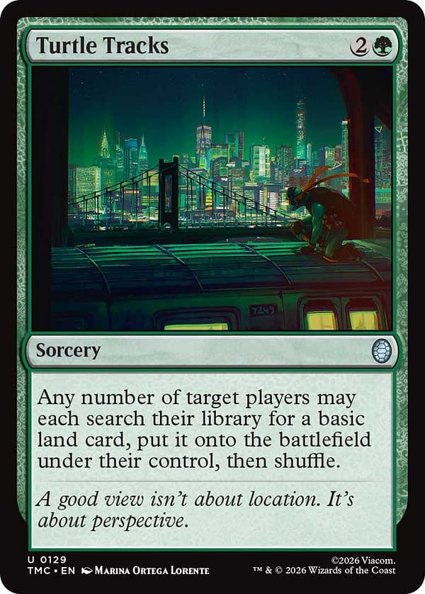 Magic: The Gathering Unveils More Teenage Mutant Ninja Turtles Cards