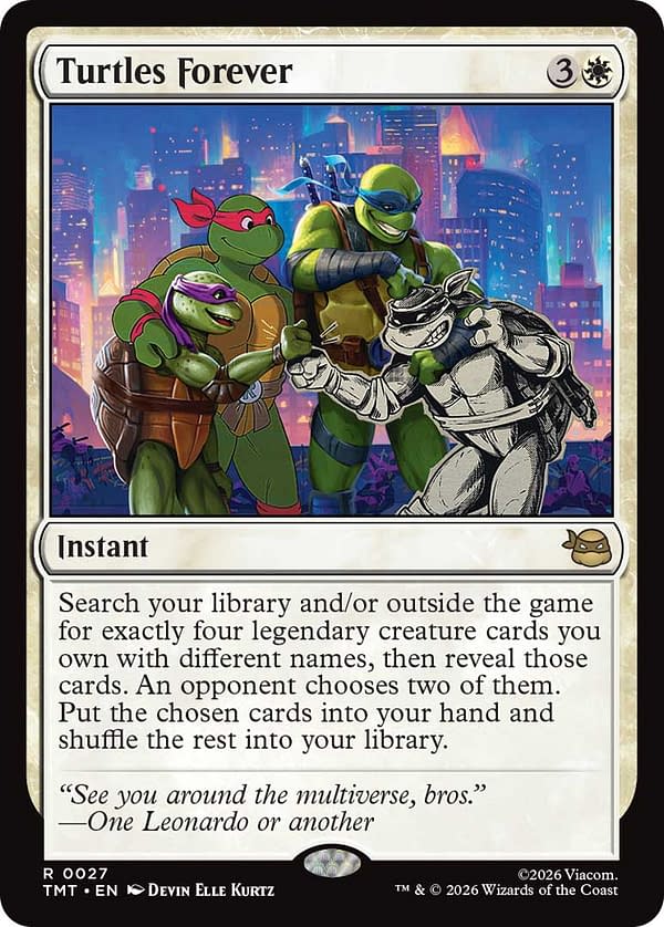 Magic: The Gathering Unveils More Teenage Mutant Ninja Turtles Cards