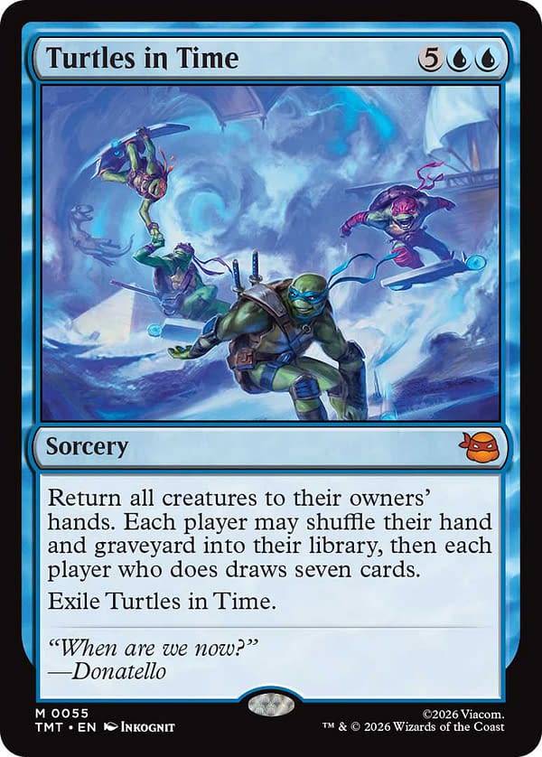 Magic: The Gathering Unveils More Teenage Mutant Ninja Turtles Cards