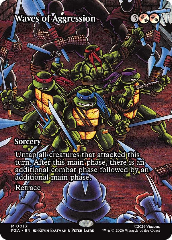 Magic: The Gathering Unveils More Teenage Mutant Ninja Turtles Cards