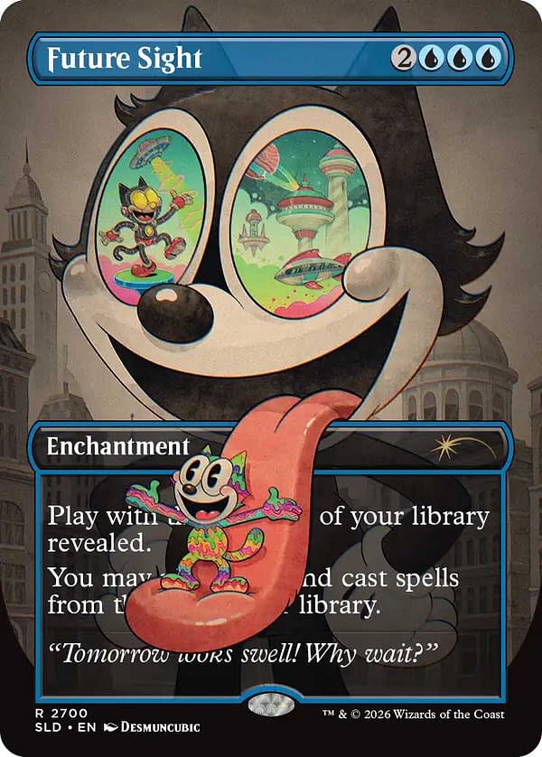 Magic the Gathering Secret Lair Felix The Cat